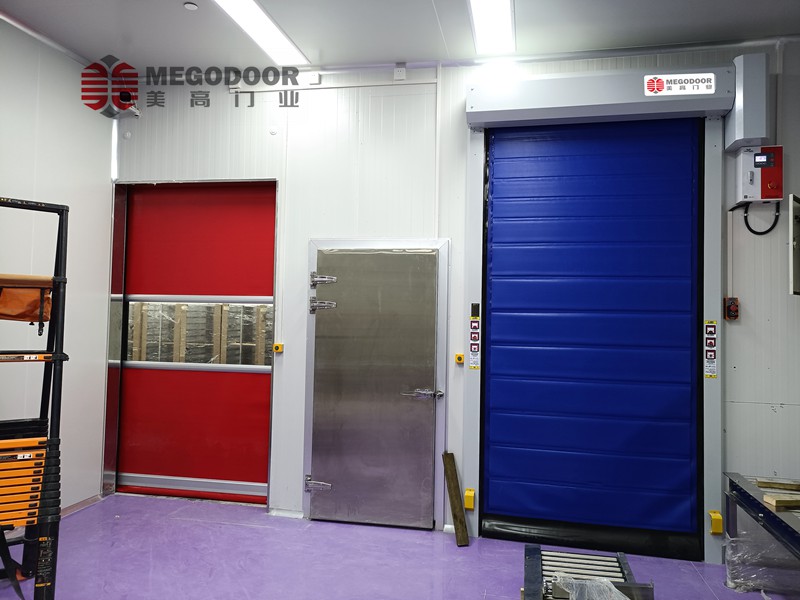 藥品安全守護(hù)者：淮安藥品倉庫專用保溫快速卷簾門系統(tǒng)插圖1